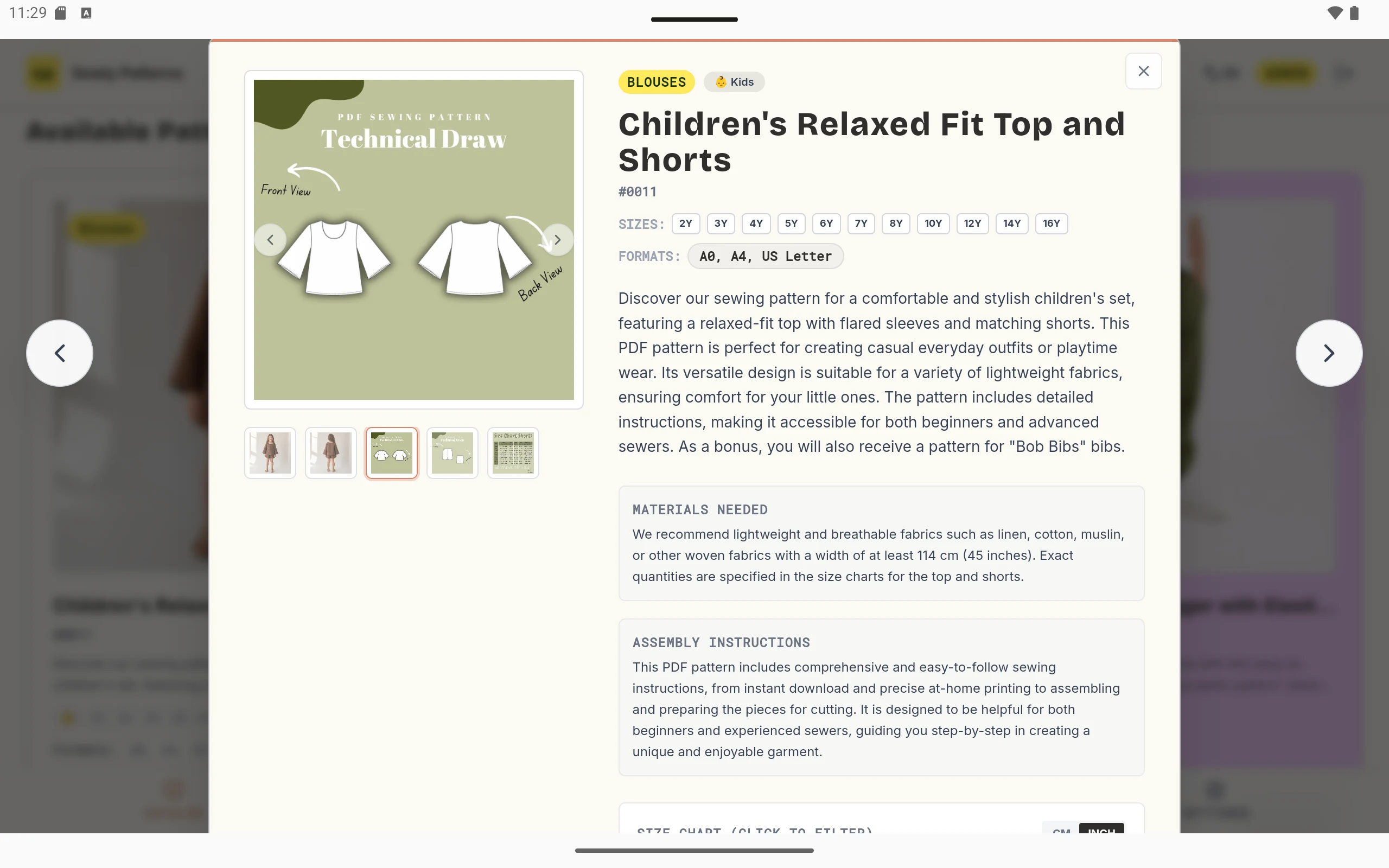 Sewly Patterns screenshot